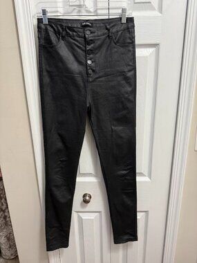 Faux Leather Legging Pants